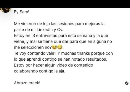 Mejora de perfil de LinkedIn y avance en entrevistas